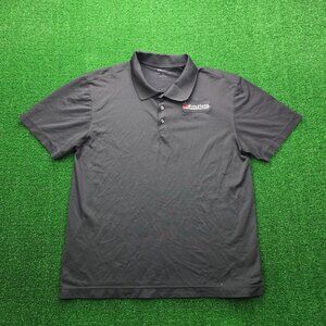 Firestone Complete Auto care‎ Polo Shirt Mens Large Black Employee Uniform Work